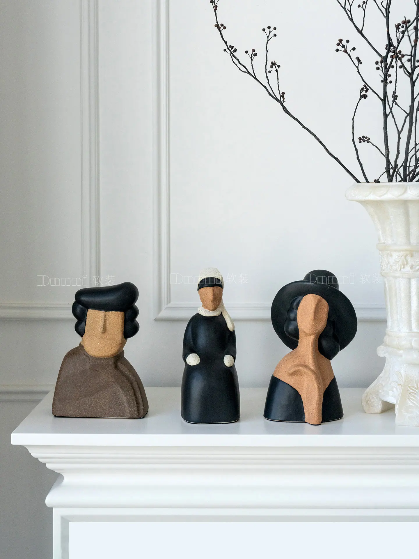 Abstract Figure Art Sculpture Ornament Living Room Coffee Table TV Cabinet Model Room Handicrafts Desktop Jewelry