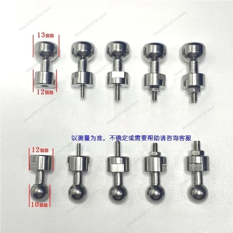 For Multi-purpose Quick Hanging Ball Head, External Thread M3 M4 Stainless Steel 10mm 13mm Electric Wrench Accessories (2 Sets)