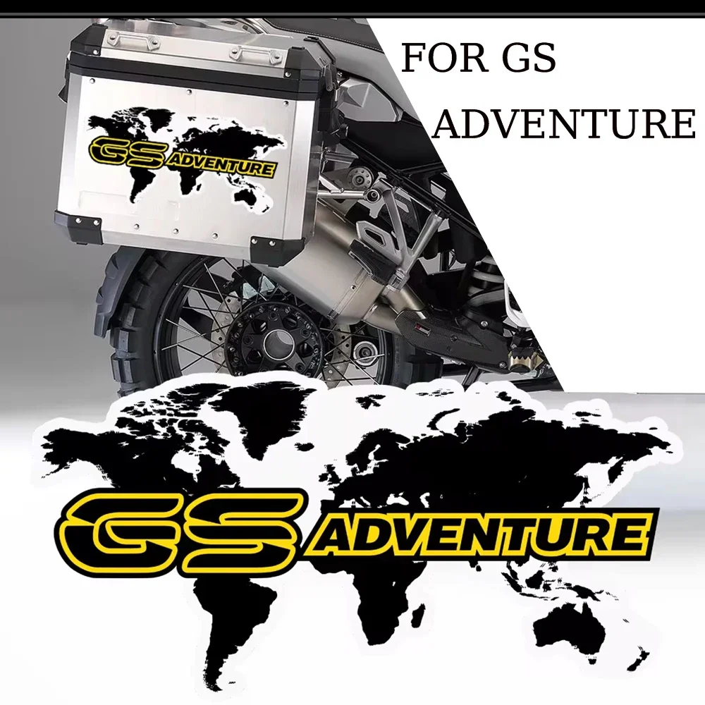 R 1200 1250 850 750 GS GSA Luggage Aluminium Stickers Trunk Cases For R1200GS F850GS F800GS R1250GS F750GS Rallye Adventure