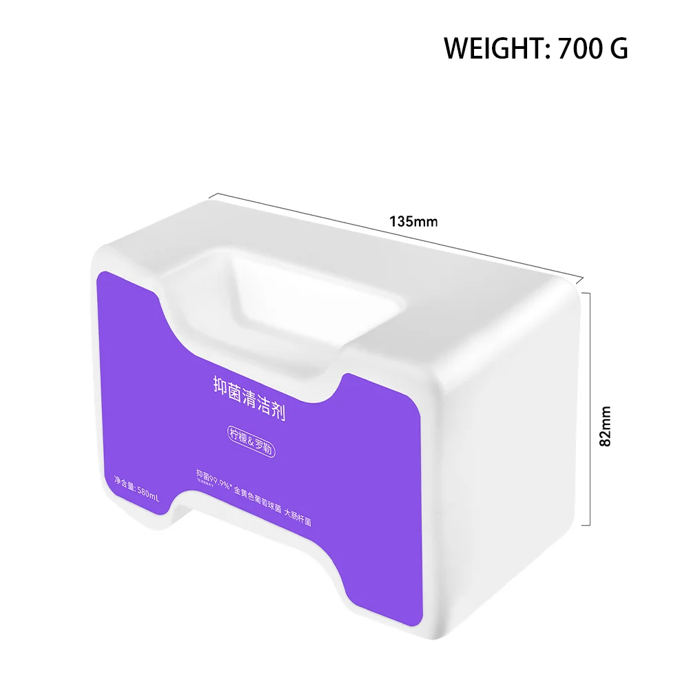 For Narwal Freo Z Ultra/ Freo Z10/ Freo Z10 Ultra Accessories Parts 580ML Lemon Scent Detergents Cleaning Solution Replacement image 3