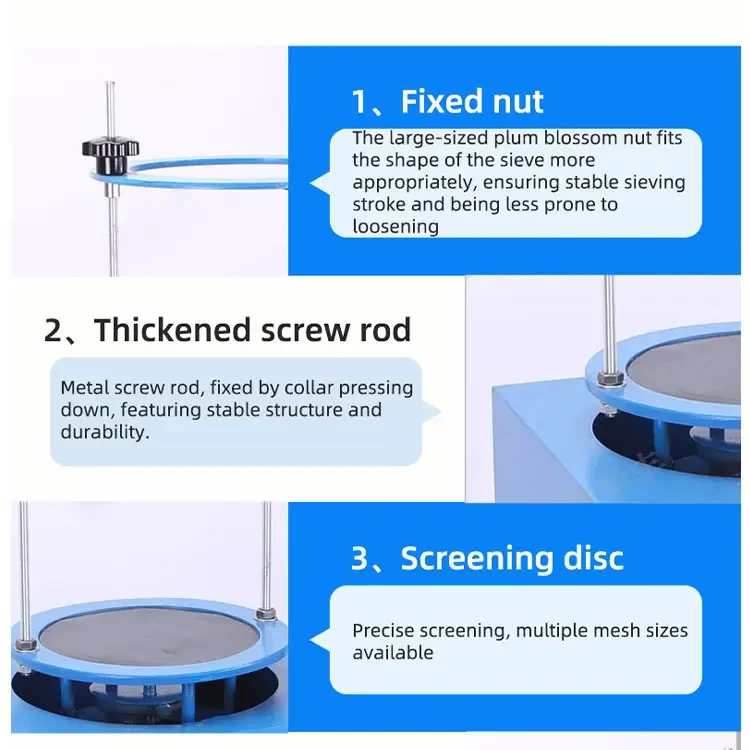 For Soil Electric Portable Sieve Shaking Screen for Analysis