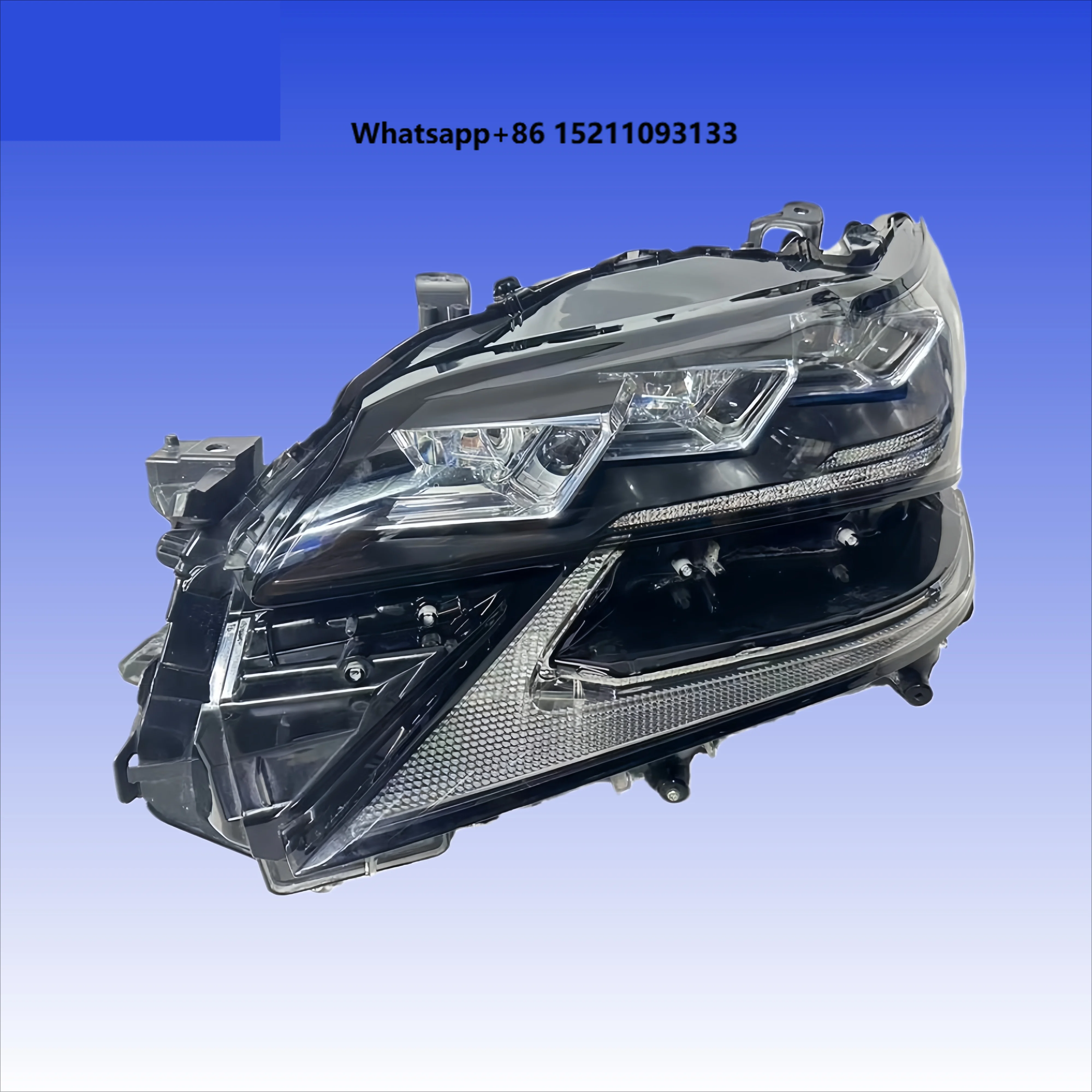 GS300h Headlight GS300 GS450h GS200t F-SPORT Car Light Original 3-Lens Matrix Headlamp LED DRL 2016-2017