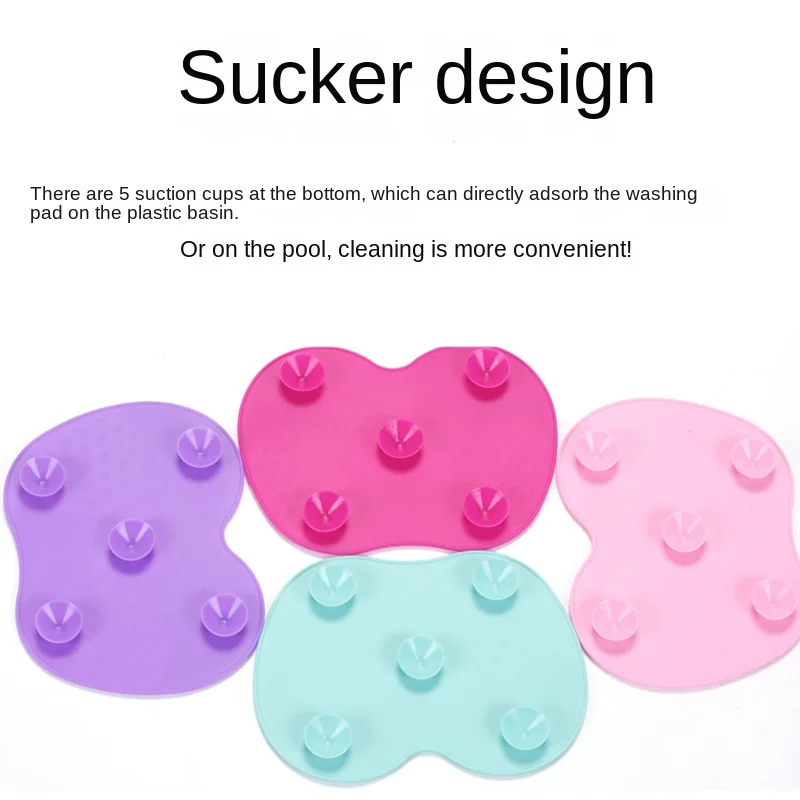 Makeup Brush Cleaner Pad Newest Silicone Brush Cleaner Cosmetic Make Up Washing Brush Gel Cleaning Mat Foundation Scrubbe Board