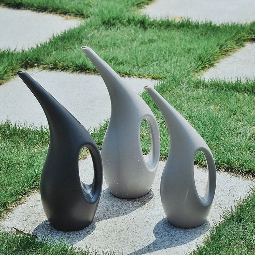 

1pc Long Spout Watering Can Large Capacity Lightweight Plastic Handheld Garden Tool For Plants Horticulture Flower Pot Spraying