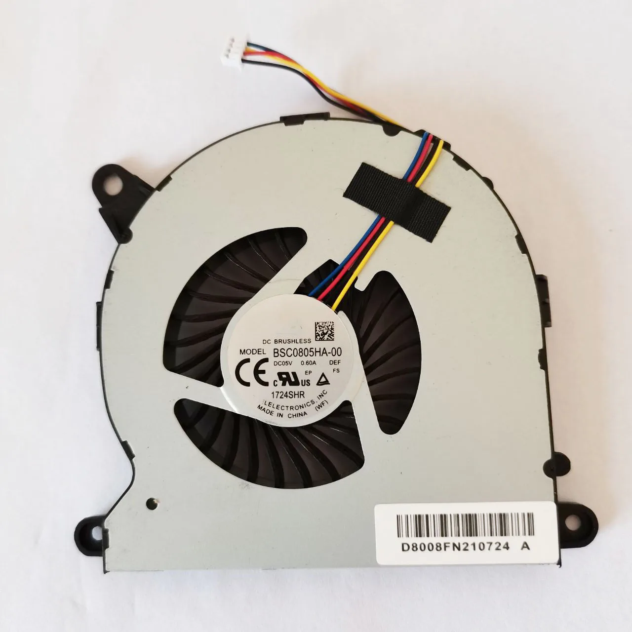 BSC0805HA-00 DC05V 0.60A For Intel NUC NUC8i7BEH cooling Fan radiation Cooler fan NUC8i5BEH NUC8i3BEH