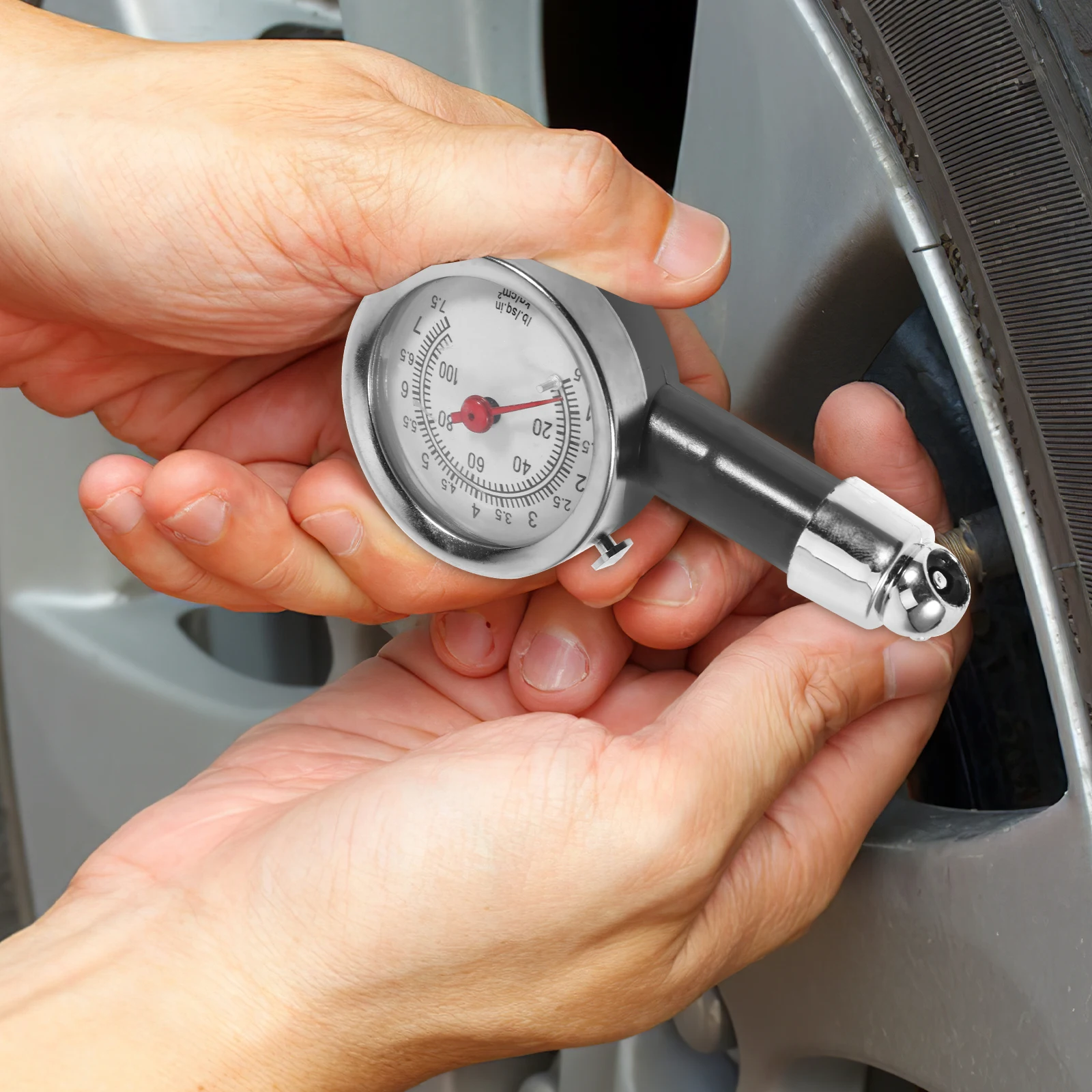 

High Precision Tire Pressure Monitor Car Truck Tester Plastic Case Air Gauge for Motorcycle Tyre Pressure Meter