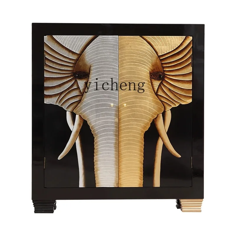 GZ-1  Entry Ultra-thin Opposite Door Against The Wall Integrated Entrance Shoe Cabinet Partition Decorative Cabinet
