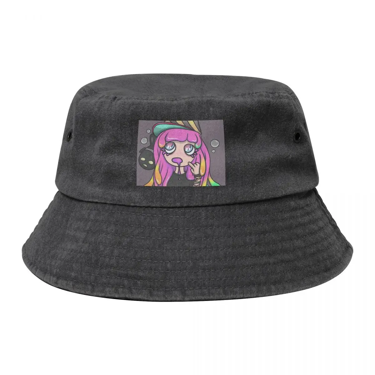 

Harmony Bucket Hat funny hat sun hat Anime Men Hats Women's