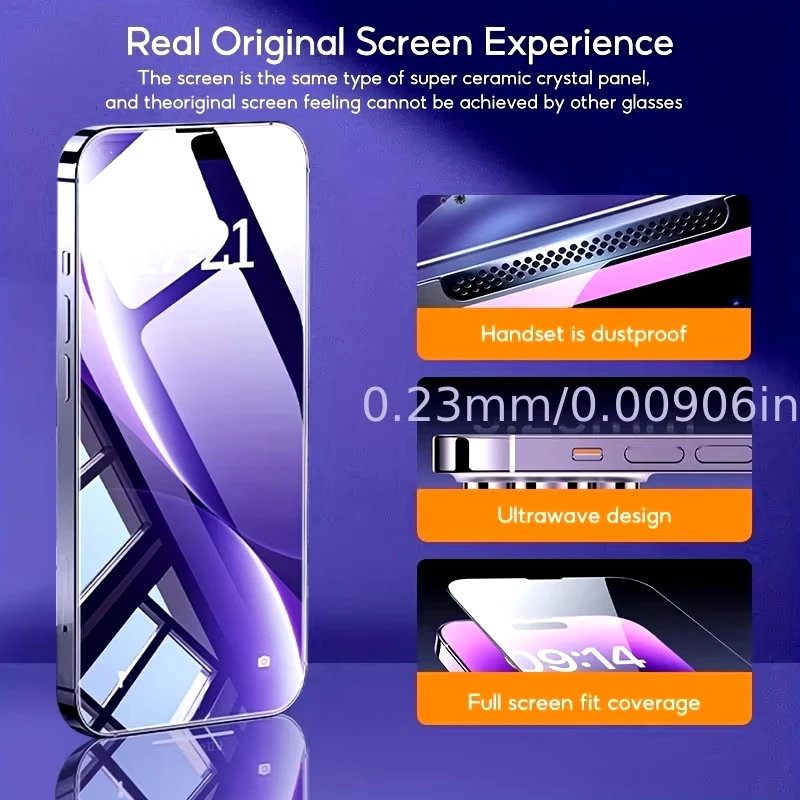 1-2Pcs Coating Install Box Privacy Screen Protector For Samsung A55 5G A54 A53 A33 A35 A15 A13 S24 Ultra S23 Plus S22 S21 S20 FE