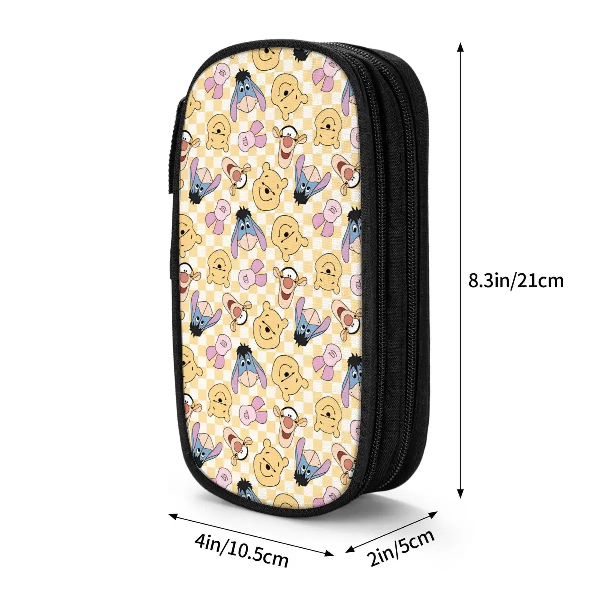 Winnie The Pooh Tigger Pencil Case Students Kawaii Pen Box Graphic Back To School Pencil Cases Supplies Birthday Gift