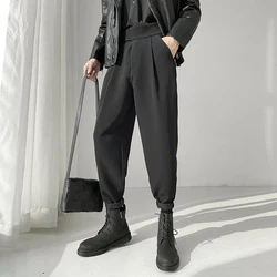 Männer Hosen Streetwear Jogger lässige Harems hose Harajuku koreanische konische männliche Blazer Hosen hohe Streetwear Japanisch