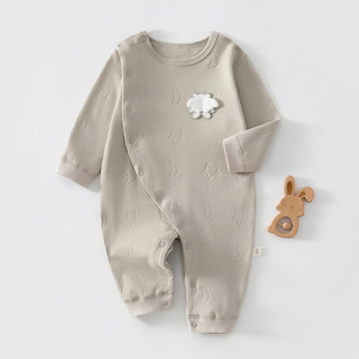 

Боди из чистого хлопка для маленьких мальчиков на весну и осень, мягкий приятный для кожи комбинезон для новорожденных, повседневный комбинезон для маленьких девочек 6-18 месяцев