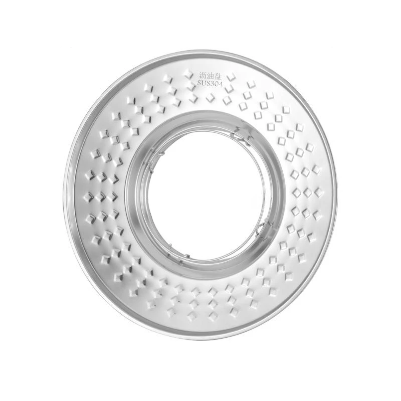 مقلاة تصريف متعددة الوظائف من الفولاذ المقاوم للصدأ ، رف تصريف مانع للسخونة ومضاد للرذاذ ، رف جانبي للمقلاة ، قطع فنية للمطبخ المنزلي ، سيارة جديدة