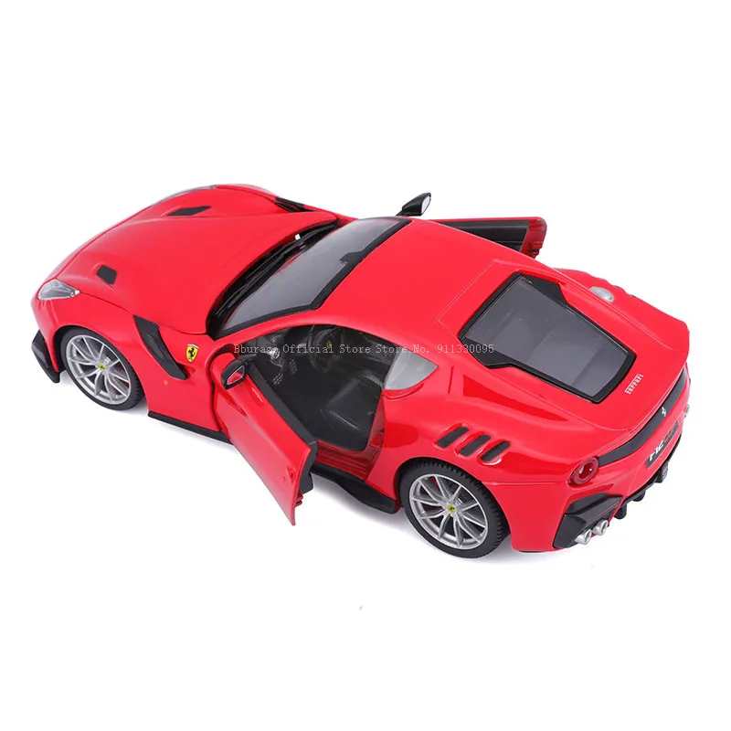 Bburago 1:24 Genuine Ferrari F12 TDF Car Model Die Casting Metal Children\'s Toy Boyfriend Gift Simulation Alloy Collection