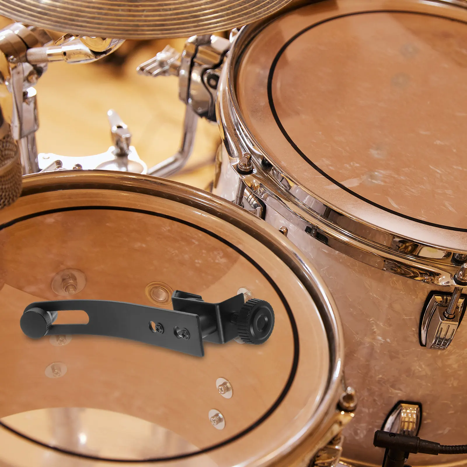 

Клипсы для микрофонов из сплава, противоударный держатель для микрофона на барабан, крепление на обод барабана, стабильная опора, антивибрационный зажим