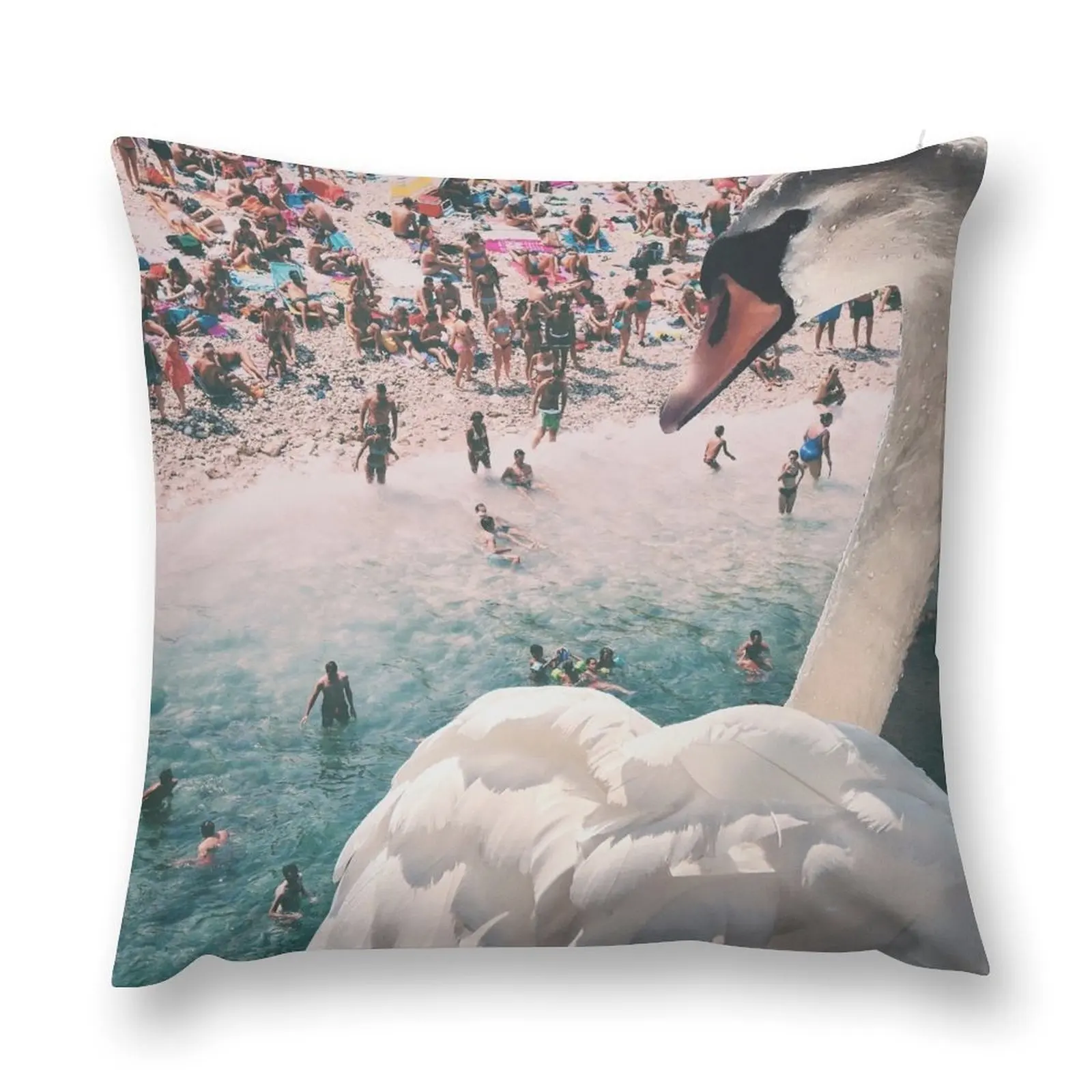 

The Swan Throw Pillow Luxury Pillow Cover Sofa Covers pillow