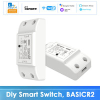 Sonoff Basic Smart Wifi Wireless Switch Basicr2 Diy Automation Module Offline LAN Control Work With Ewelink Alexa Google Alice