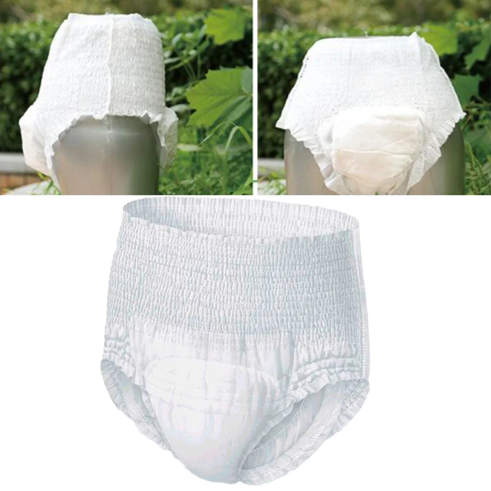 20Pcs Disposable Adult Underwear High Absorbency Leakproof Protection for Men Women Size L Adult Diaper The Old Diaper