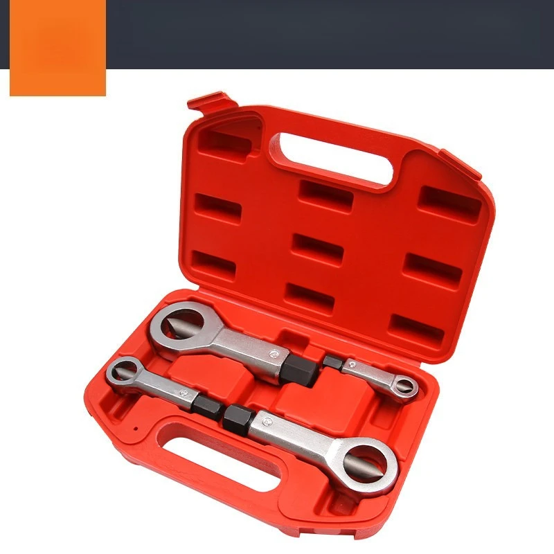 Large Nut Splitter Cutter Rusty Broken Nut Breaker Extractor Tool for Stripped Damaged Rusted Bolt Nut Separator Demolition Tool
