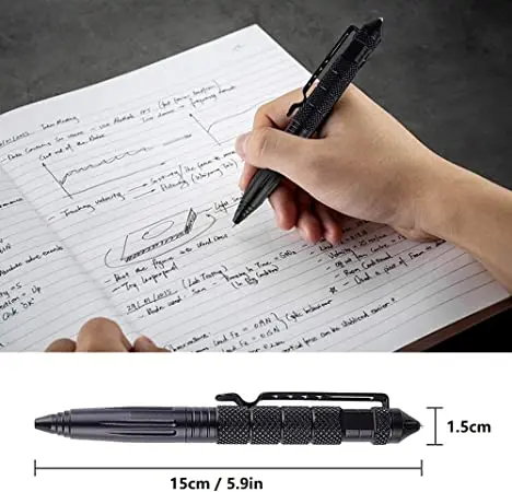 Caneta tática multifuncional, dispositivo de defesa pessoal, disjuntor de vidro de emergência, defensor profissional, proteção de segurança, sobrevivência