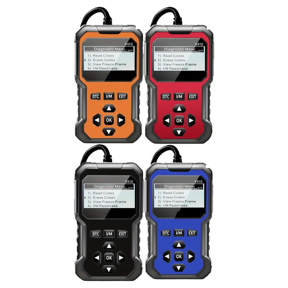 جهاز اختبار تشخيص خطأ محرك السيارة أداة تشخيص الأخطاء التلقائي قارئ رمز قارئ رمز خطأ المحرك يشخيص أداة المسح الضوئي #6