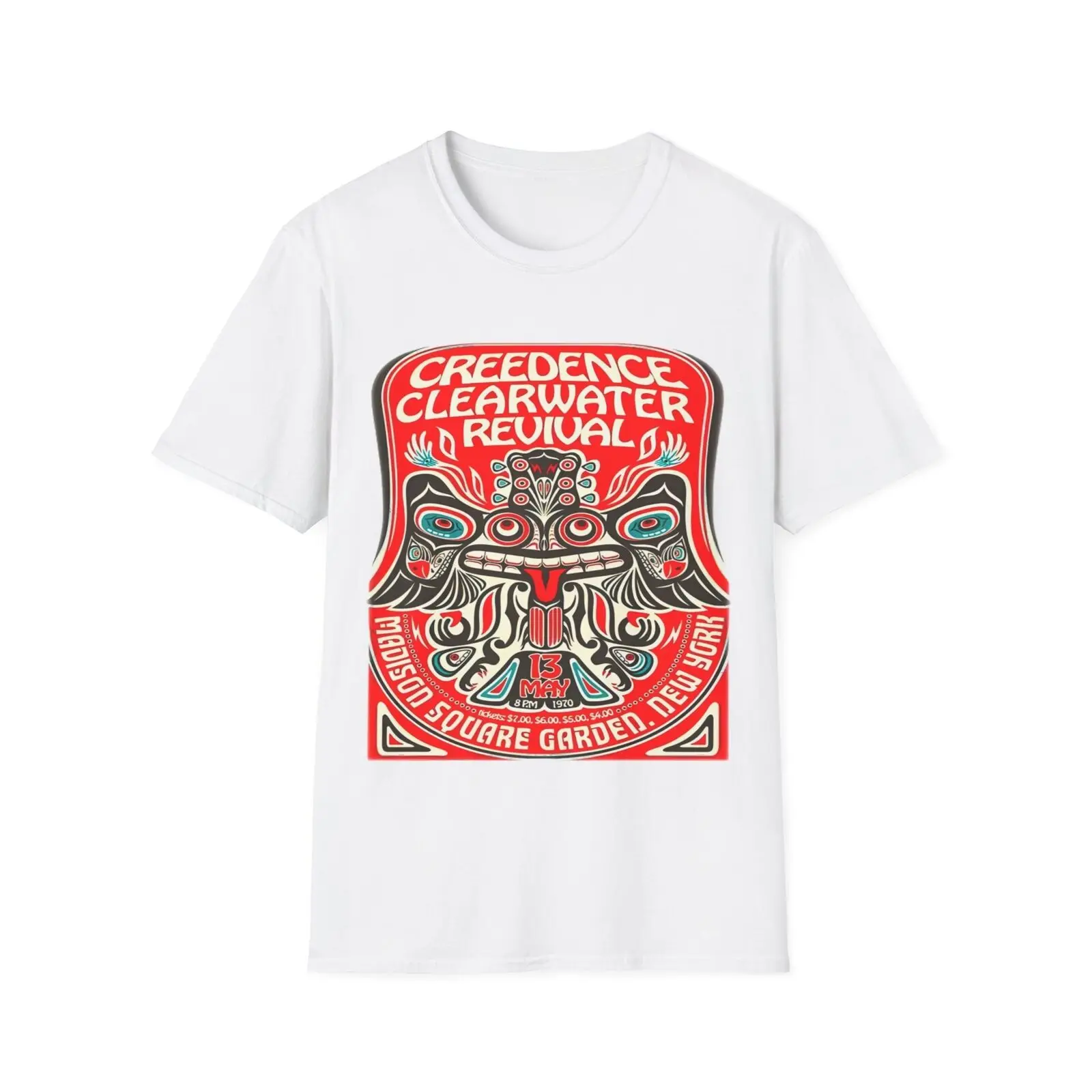 Soft Cotton T Shirt Ccr Creedence Clearwater Revival