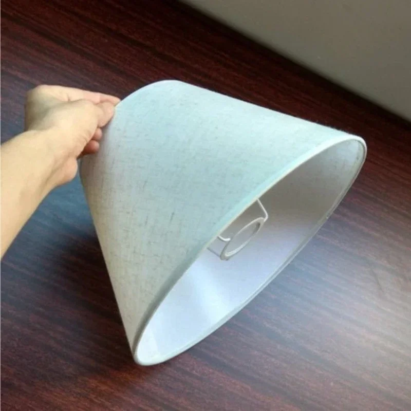 

Тканевый абажур E27, цоколь, аксессуары для домашнего освещения, крышка настольной лампы