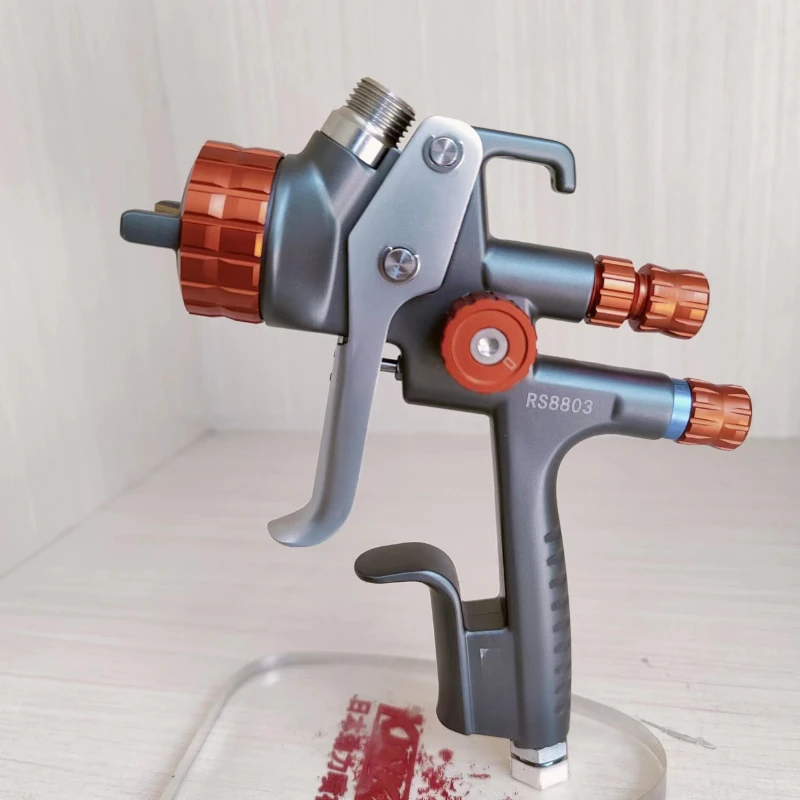

RS8803 spray gun, car paint topcoat varnish spraying high atomization RP car paint sheet metal spray gun.