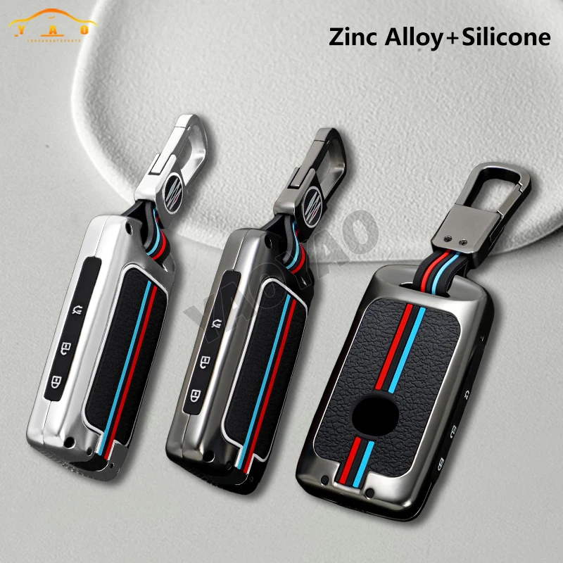 

Zinc Alloy & Silicone Car Key Case Cover Holder For Mazda 3 Alexa CX30 CX-4 CX5 CX-5 CX8 CX-8 CX-30 CX9 CX-9