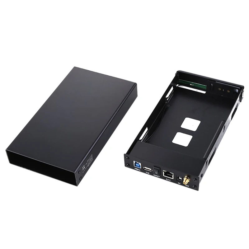 Blueendless BS-U35WF 300Mbps USB 3.0 Wi-Fi Streaming Server 3.5" External Hard Drive HDD Enclosure &File Server &AP & USB WiFi S