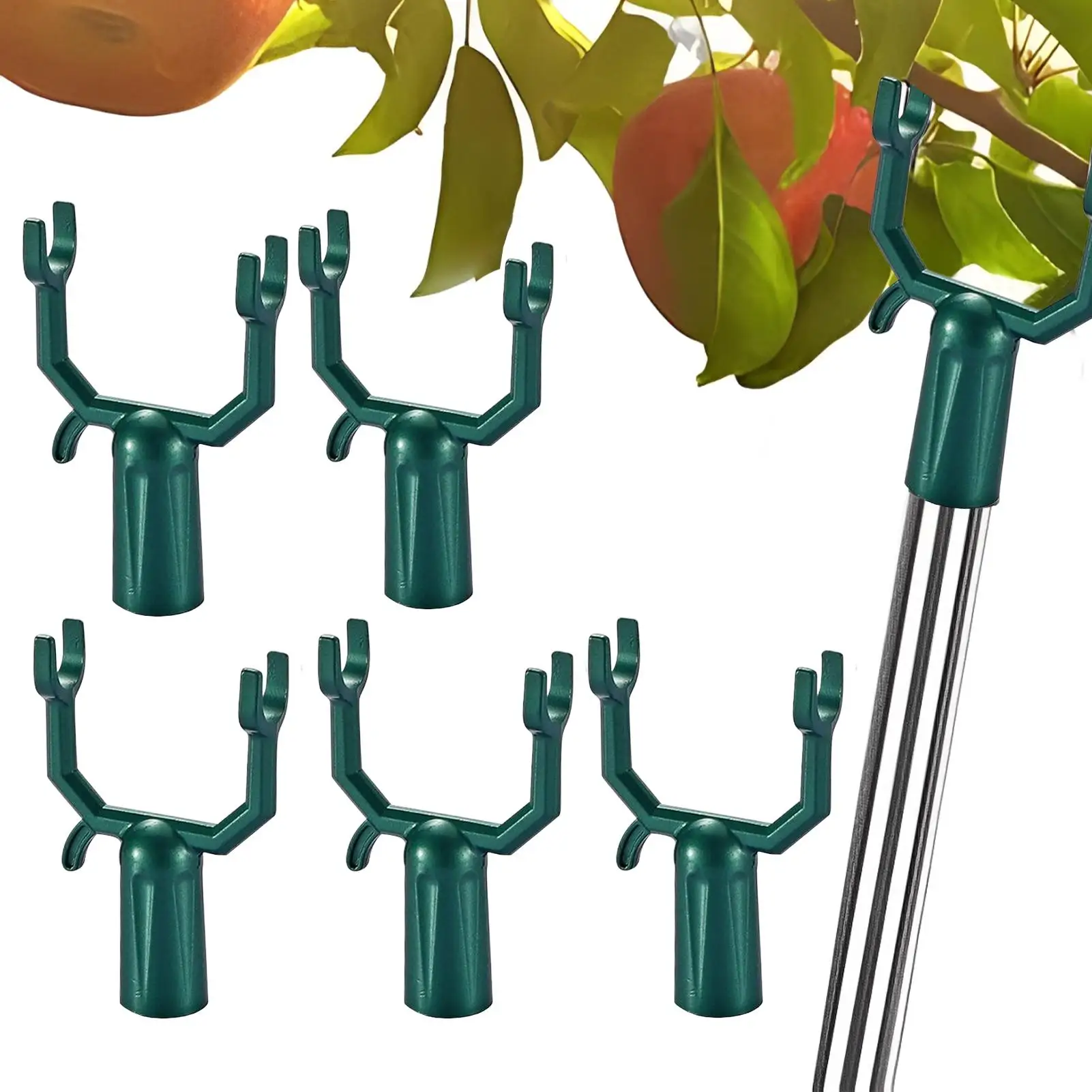

5Pcs Tree Branch Support Tree Limb Holder Fruit Tree Support Stand Black Green Tree Braces For Leaning Trees Plants Reusable