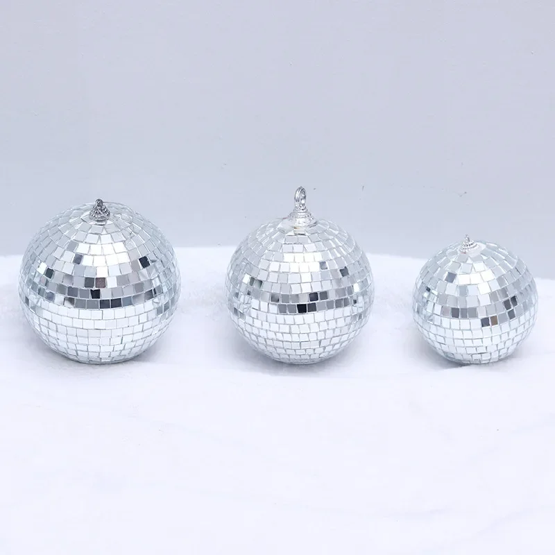 3/4/5/6/7/8cm laser mirror ball Christmas bar ktv decoration disco ball cake decorations bedroom window display stage decoration