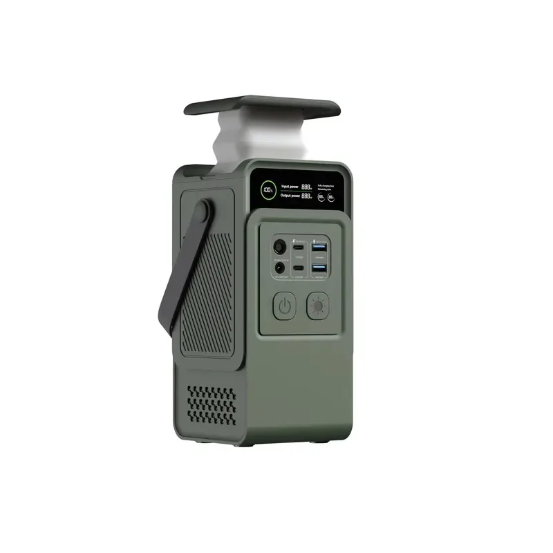 60000mAh Portable Power Station 200W Solar Generator with PD 140W Charger LED Emergency Light Large Capacity Outdoor Battery
