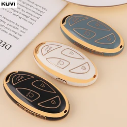 Fashion TPU 5 7 Buttons Car Key Case Cover Shell For Xiandai IONIQ 6 New Grand Prix GN7 Kona Protector Fob Bag Accessories