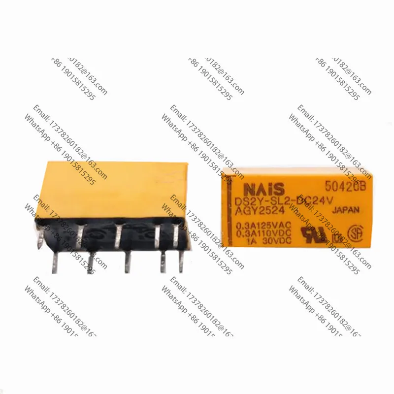 

НОВОЕ реле DS2Y-SL2-DC24V DS2YSL2DC24V 24V DCV24 24DCV 1A 10PIN