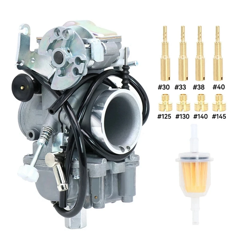 Mega SaleFor Mikuni TM36-68 36mm Carburetor Flatslide Pumper Carb for Honda XR400 SR XT TT400 500CC