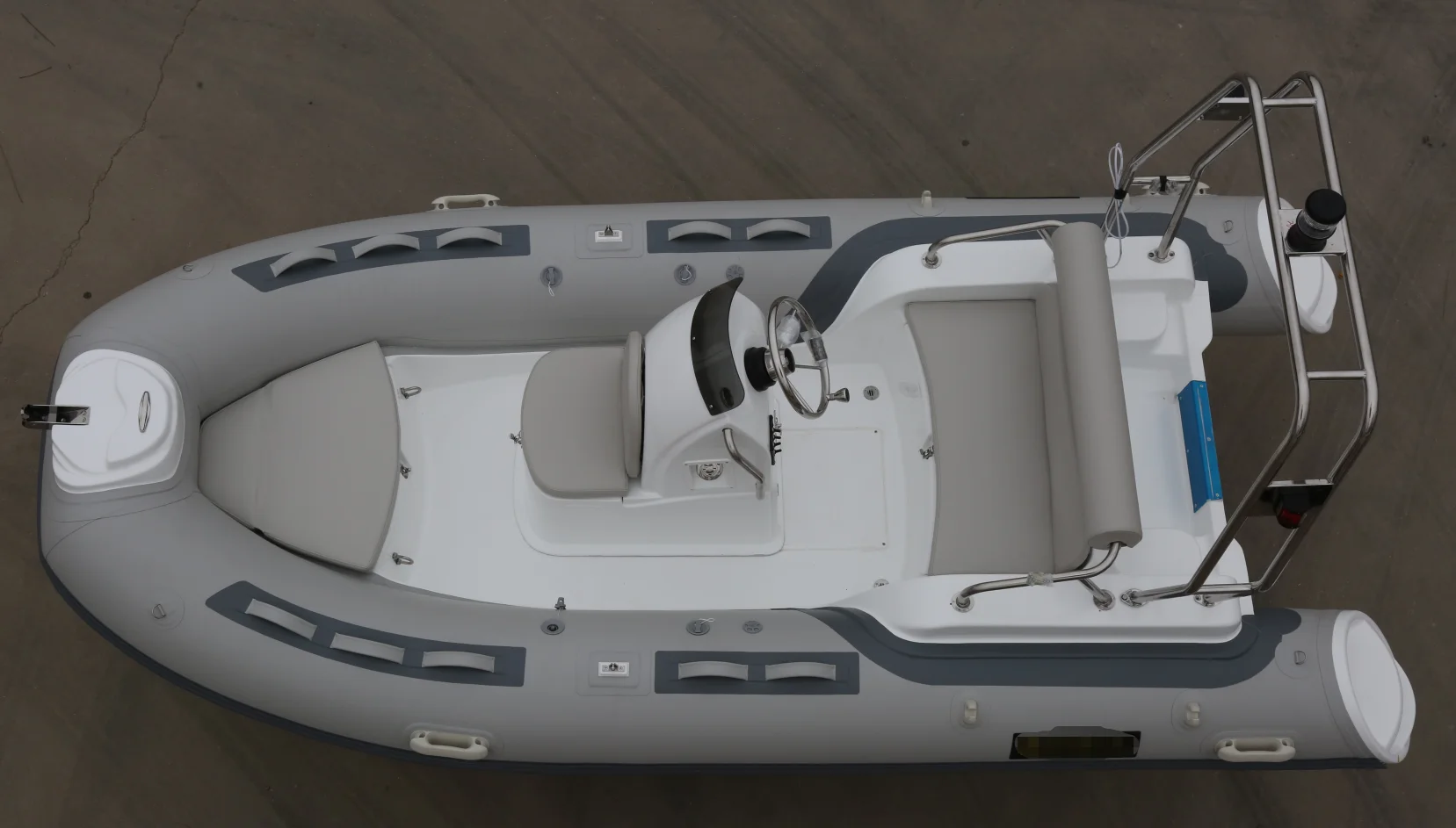 CE 3,9 m Luxus Rippen Boot Starre Fiberglas Rumpf PVC Aufblasbare Power Option Driften Angeln Rudern See Nutzung Motor Combo