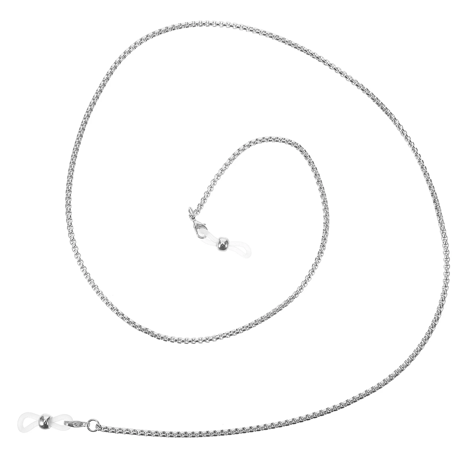 

Eyeglass Chain Stainless Steel Glasses Holder Anti-Slip Secure Fit Lightweight Comfortable Neck Strap for Sports Travel Everyday