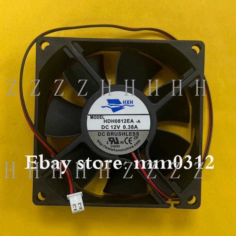 

Z HXH 8025 HDH0812EA DC12V 0.38A 8cm large air cooling fan