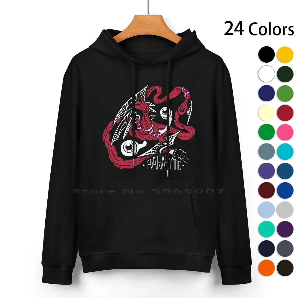 Migi Pure Cotton Hoodie Sweater 24 Colors Parasyte Anime Migi Kiseijuu Sei No Kakuritsu 100% Cotton Hooded Sweatshirt For Women