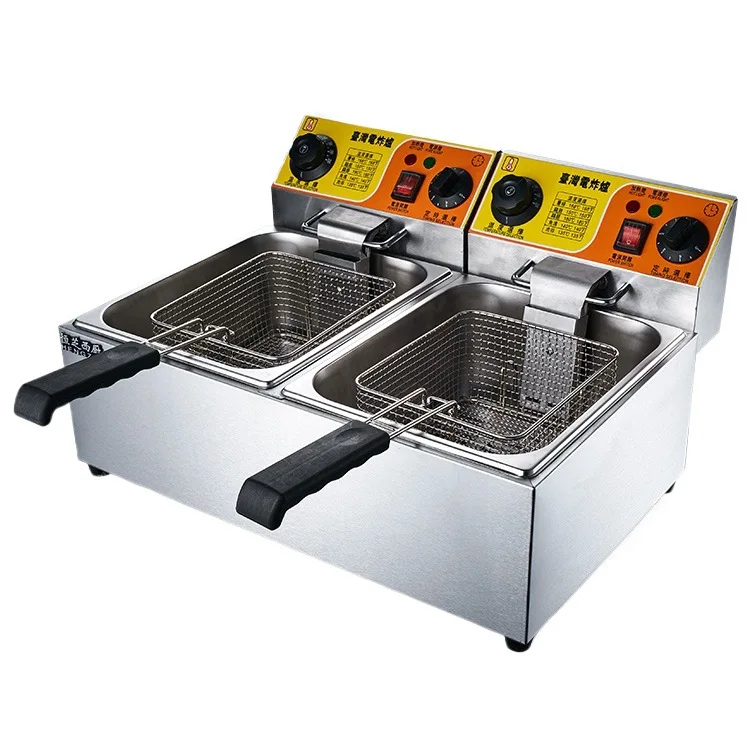 

Commercial thickened fryer, timed