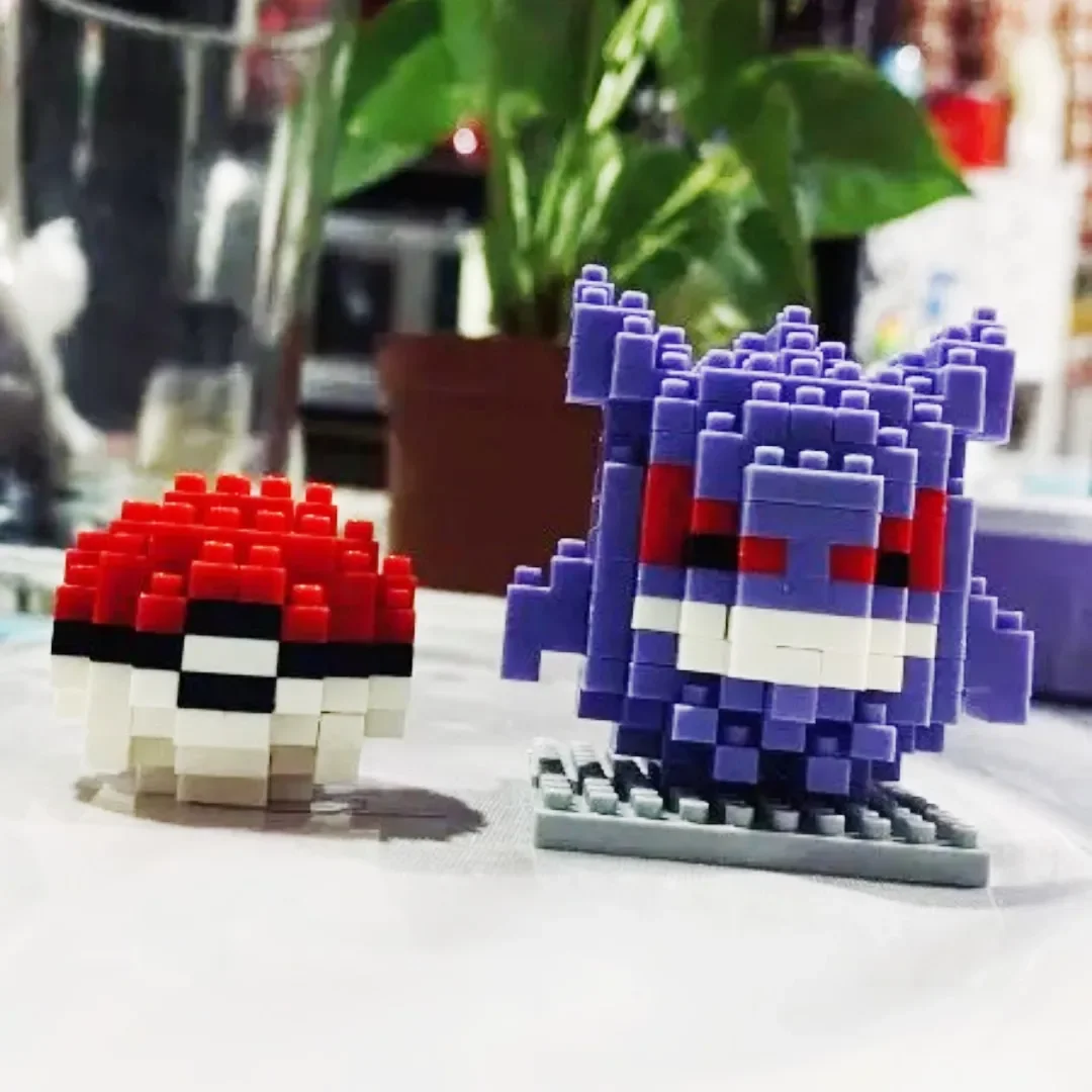 Pokémon Small Blocks para Crianças, Nanoblock, Charizard, Kyogre, Groudon, Rayquaza, Modelo, Brinquedos Gráficos Educativos, Presente de Aniversário