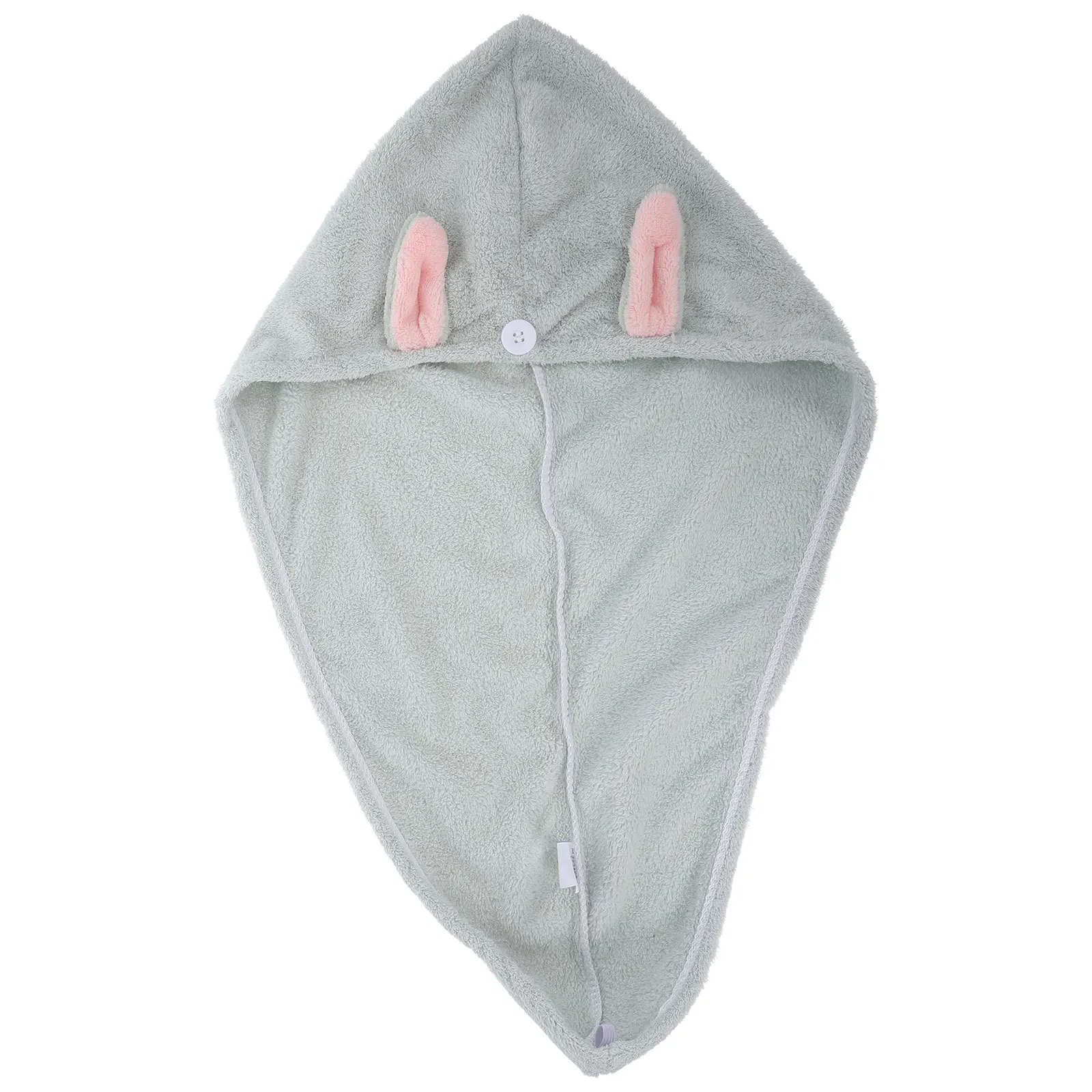 

Hair Drying Cap Super Absorbent Thickened Rabbit Ear Drying Towel Wrap For Long Short Curly Straight Hair