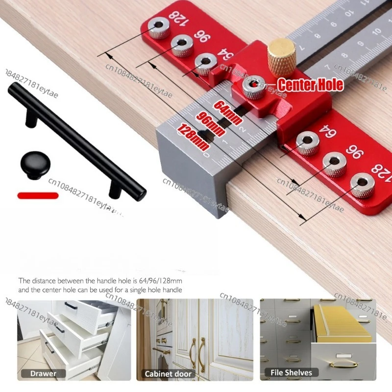 Handle Punch Aluminum Drawer Cabinet Door Handle Installation Aid