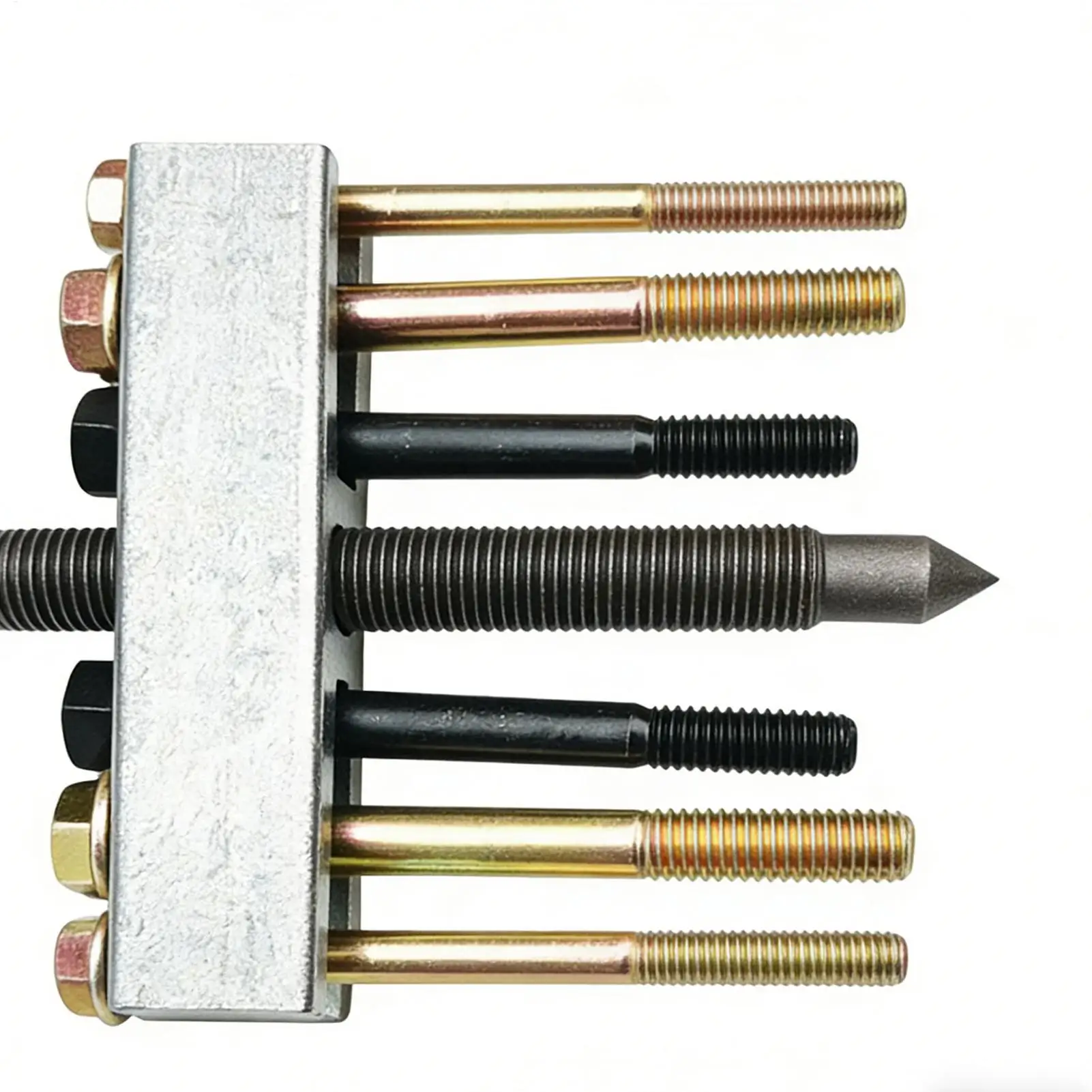 

Steering Wheel Puller Kit Heavy-Duty Adjustable Crankshaft Flywheel Remover Puller for Automotive Truck Sedan Pickup SUV AC