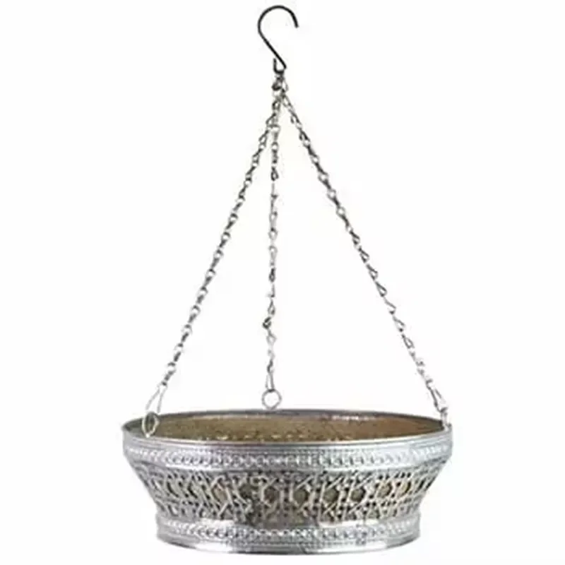 for Modern Wall Mounted Hanging Metal Plant Stand Indoor Outdoor Flower Pot Holder Decorative Garden Balcony Planter Rack
