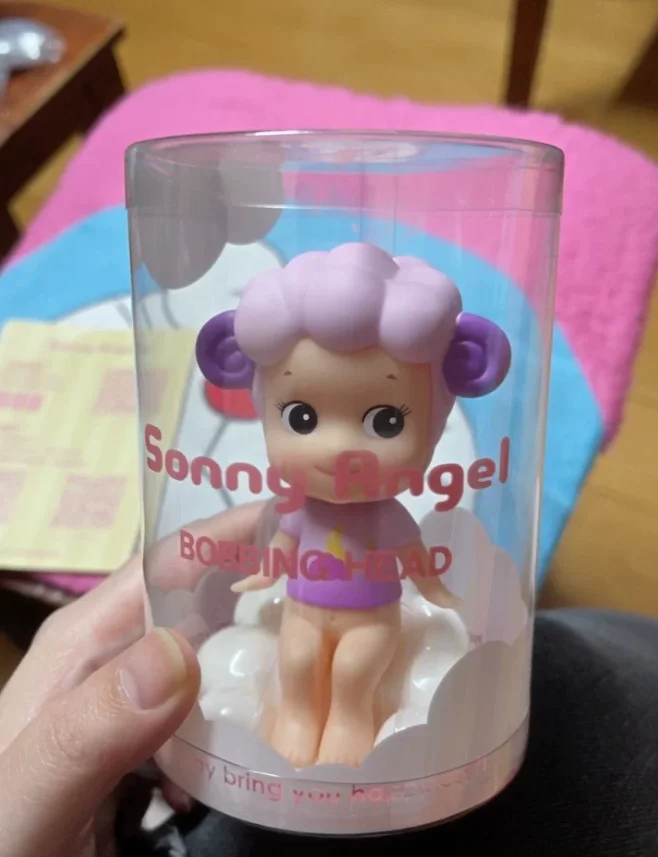 Sonny Angel Bobbing Head Doll Kawaii Angel Cloud Style Anime Figures Blind Box Celebrity Healing Car Ornaments Surprise Box Gift