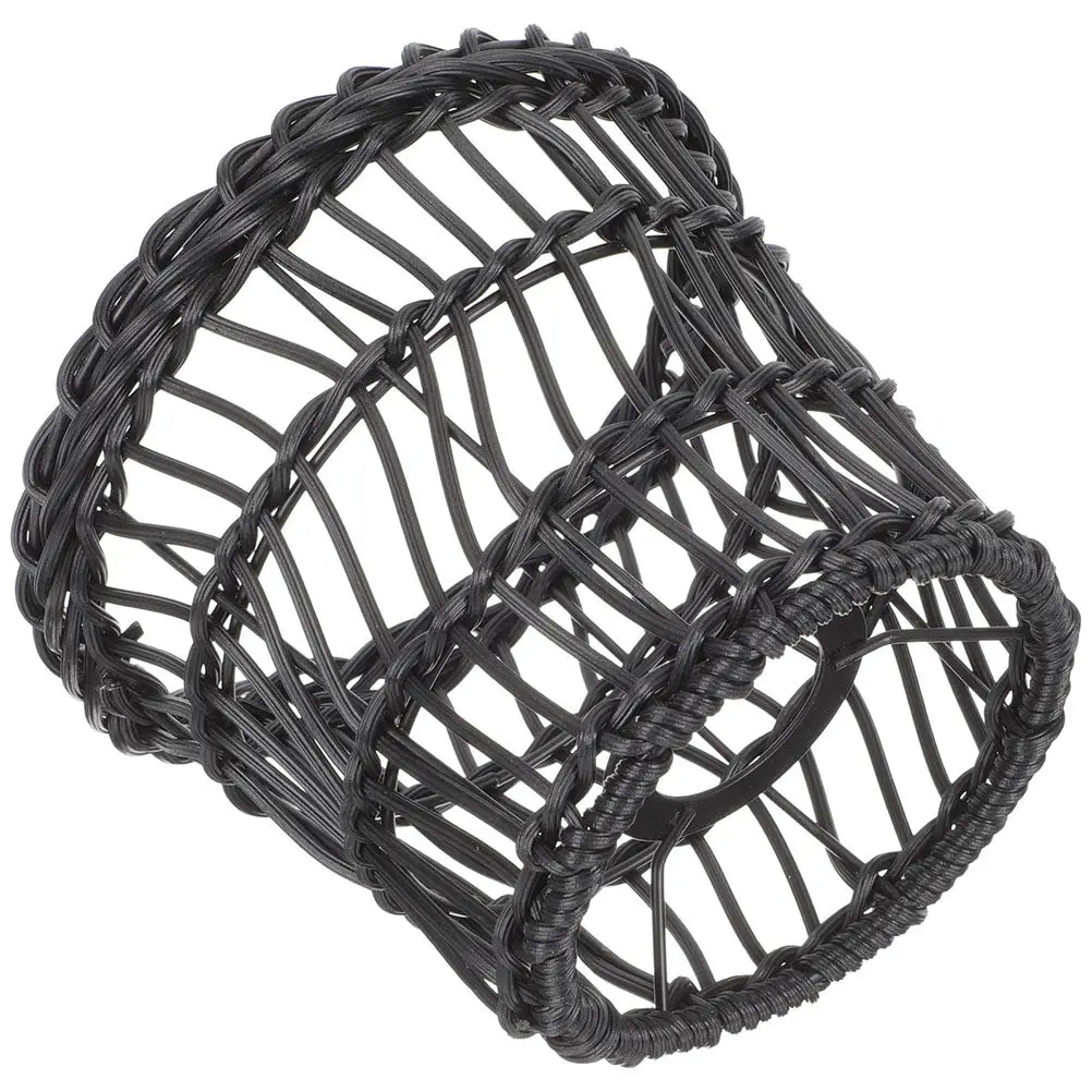 

Woven Rattan Lamp Cover for Pendant Ceiling Lights Elegant Modern Decorative Lampshade Replacement for Living Room Bedroom Hotel
