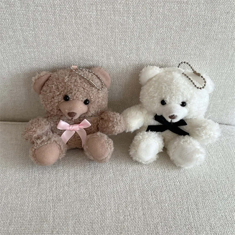 귀여운 만화 털 플러피 곰 헤드셋 케이스 애플 에어팟 프로 2 3 4 커버 실리콘 플러시 헤드폰 케이스 에어팟 4 펀다