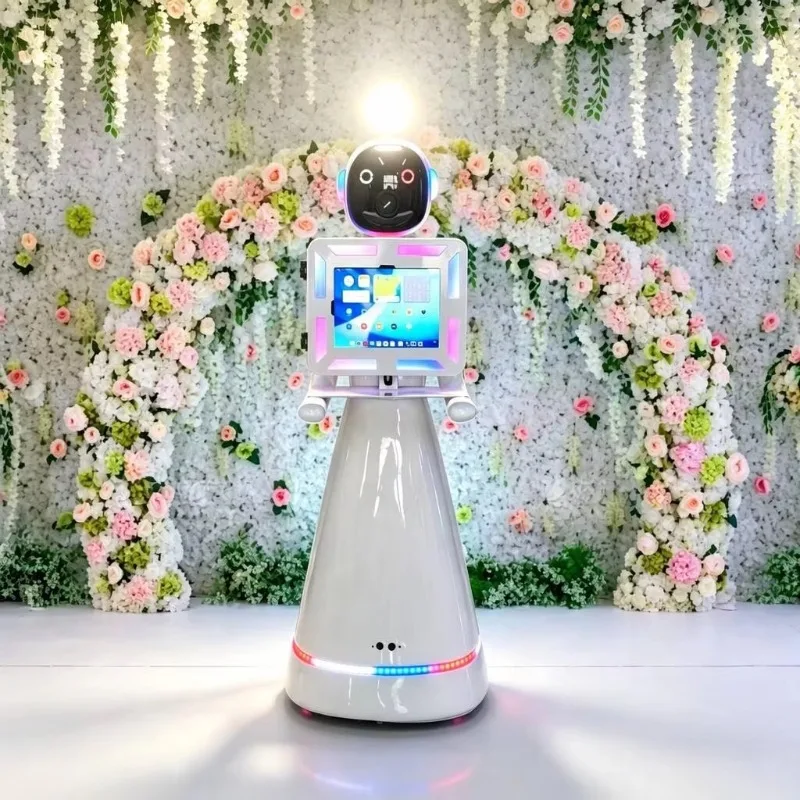 Robotic Photo Booth Wedding Party Celebration Robot Photobooth for Event Rental Photo Booth Robot with Printer and Camera Custom